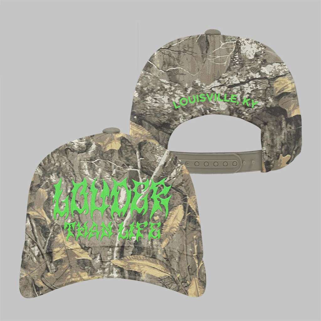 Louder Than Life 2026 Festival Louisville KY Eternia Camo Hat Louder Than Life Merch Dad Gifts