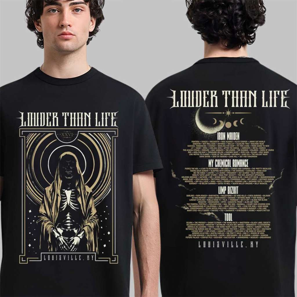 Louder Than Life 2026 Festival Louisville KY Night Wish T-Shirt Louder Than Life Merch