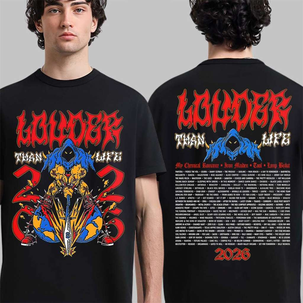 Louder Than Life Merch 2026 Festival Louisville KY At Kentucky Expo Center Eternia T-Shirt Louder Than Life Merch 2026 Festival Louisville KY At Kentucky Expo Center Eternia T-Shirt