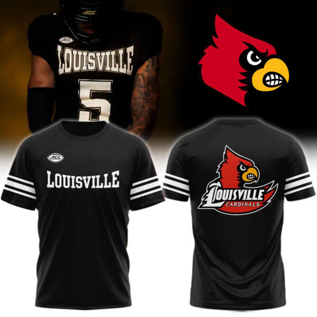 Louisville Cardinals 2026 For The Ville T-Shirt Cardinals Merch Gifts For Football Fan