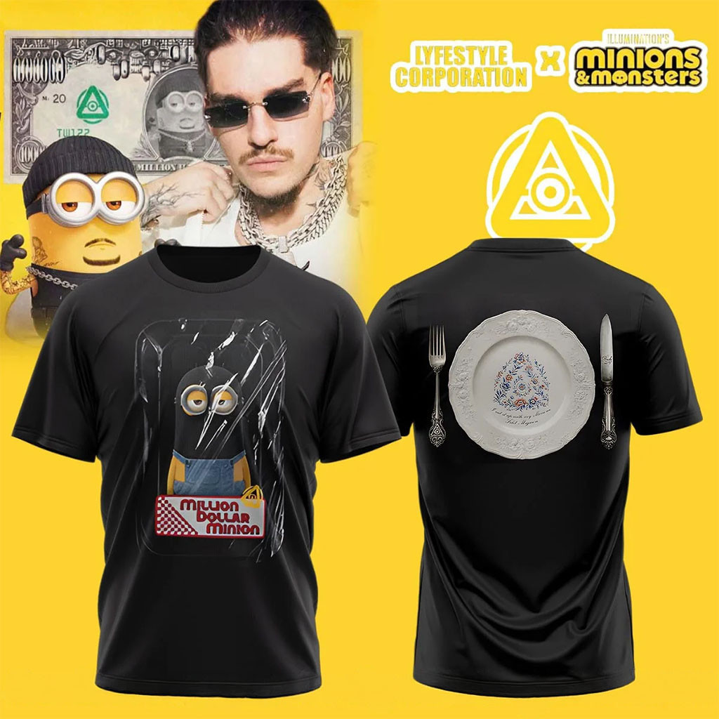 Luan Oliveira Merch Lyfestyle Corporation X Minions X Monsters Shirt Gifts For Fans