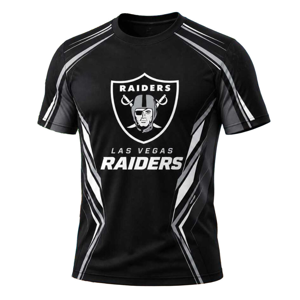 LV Raiders Football Team Logo Athletic Shirt Men's Game Day Outfits Raiders Merch Gift For Fans
