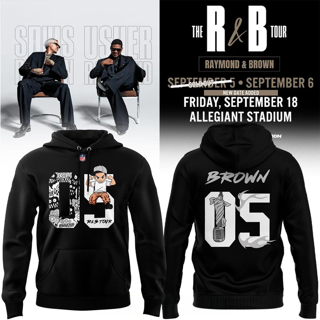 LV Raiders X Chris Brown Merch 2026 The R&B Tour Hoodie Black Gift Ideas For Music Lovers LV Raiders X Chris Brown Merch 2026 The R&B Tour Hoodie Black Gift Ideas For Music Lovers