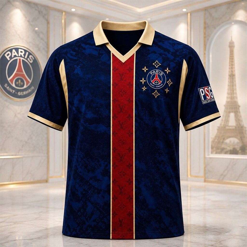 LV X Paris Saint Germain Concept Jersey Shirt 2026 PSG Merch Best Gift For Brothers