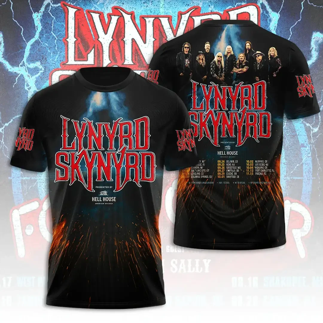 Lynyrd Skynyrd World Tour 2026 Shirt Lynyrd Skynyrd Merch Gifts For Rock Fans
