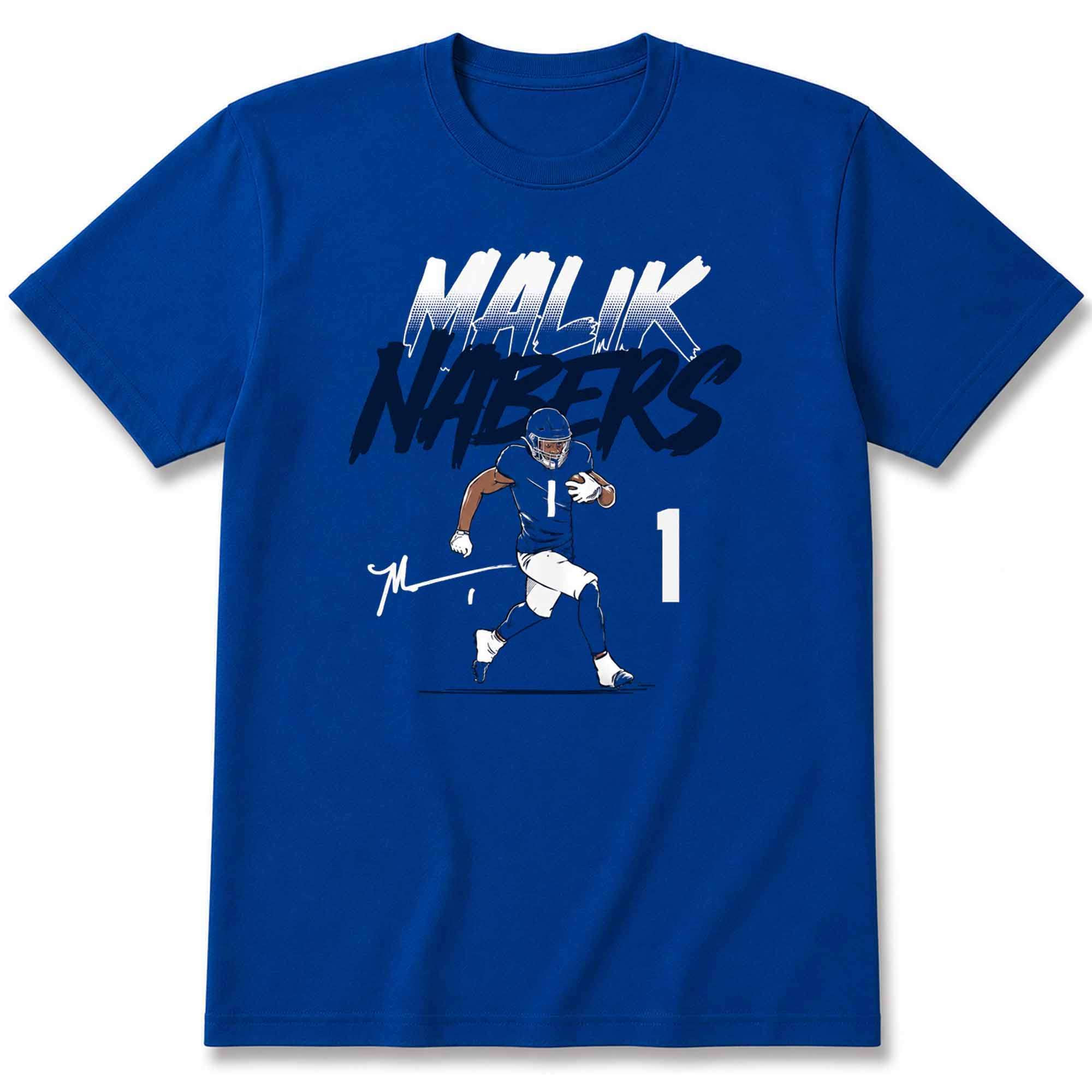 Malik Nabers Name & Number Pose 1 Shirt