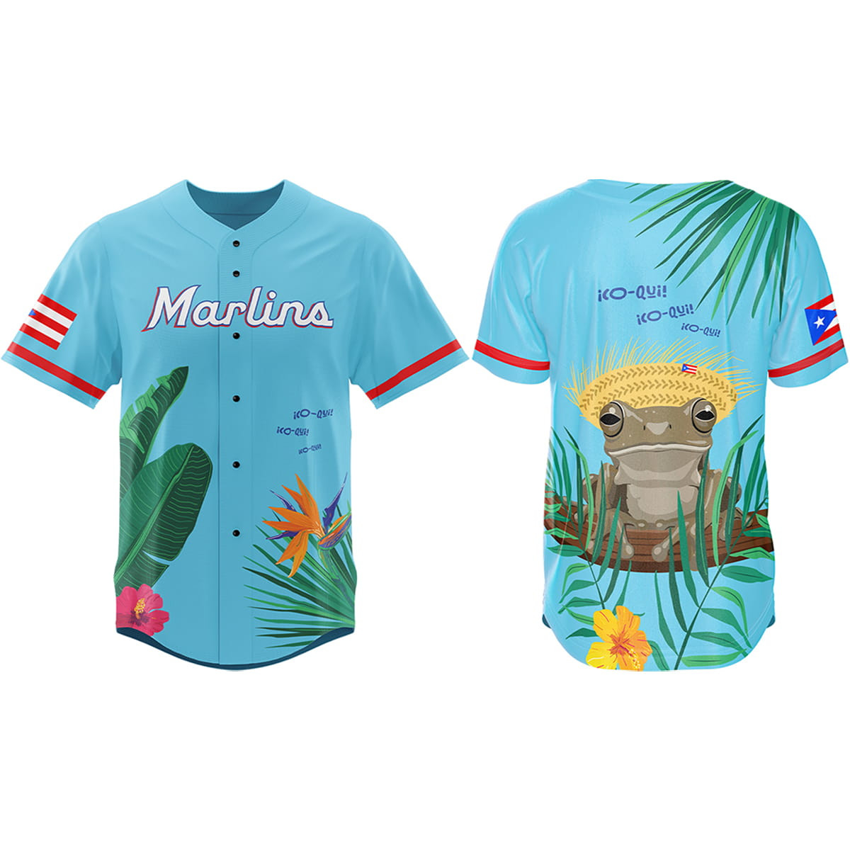 Marlins Puerto Rican Heritage Celebration Jersey 2026 Miami Marlins Merch Baseball Fan Gifts