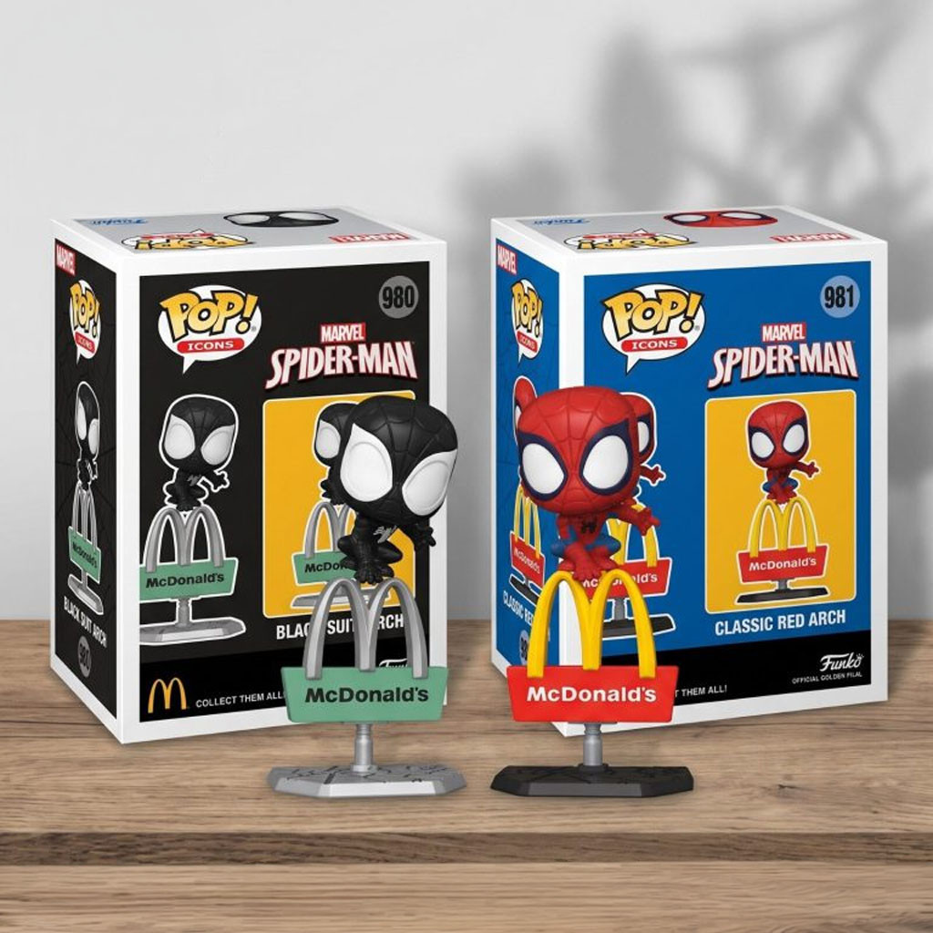 Marvel Spider-Man X McDonald's Arch Funko Pop Superman Merch Gifts For Marvel Fans