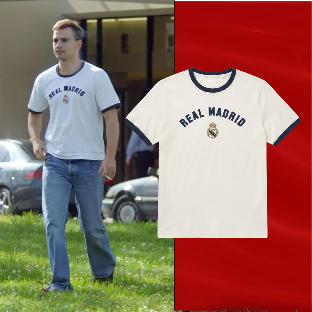 Matt Damon Real Madrid Ringer Shirt Matt Damon Merch Birthday Gift For Husband