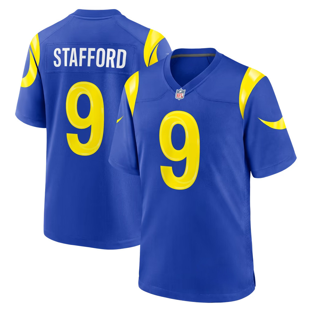 Matthew Stafford Jersey Shirt 2026 Los Angeles Rams Merch #9 LA Rams Team Game Jersey Fan Gifts Matthew Stafford Jersey Shirt 2026 Los Angeles Rams Merch #9 LA Rams Team Game Jersey Fan Gifts