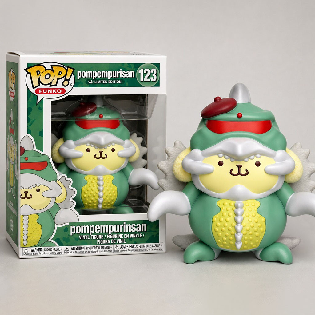 Mcdonald's X Hello Kitty Pompompurim X Gigam Funko Pop Display Decor Birthday Gifts For Her
