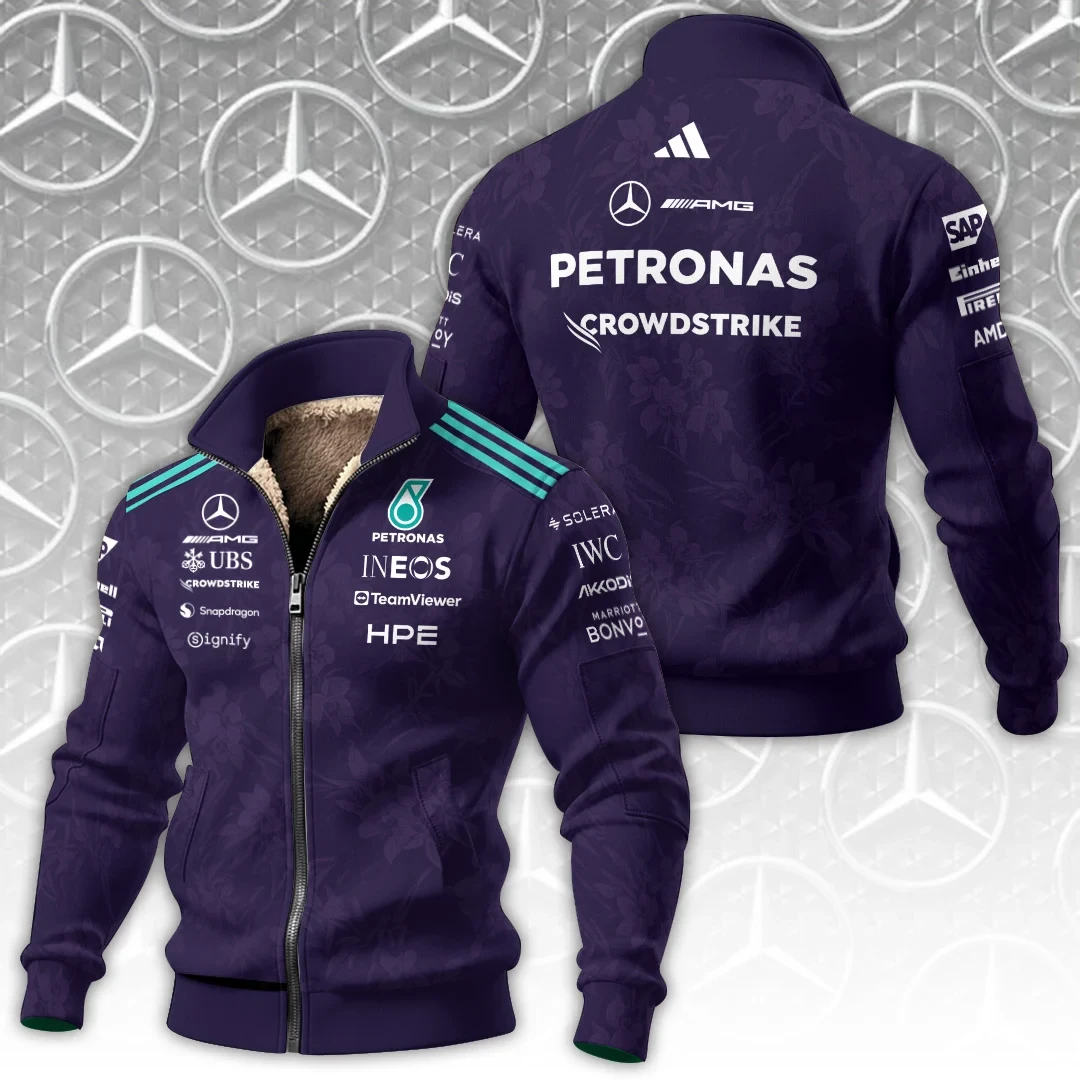 Mercedes AMG Petronas F1 Team Vanda Bloom 2026 Jacket Gift For F1 Lovers