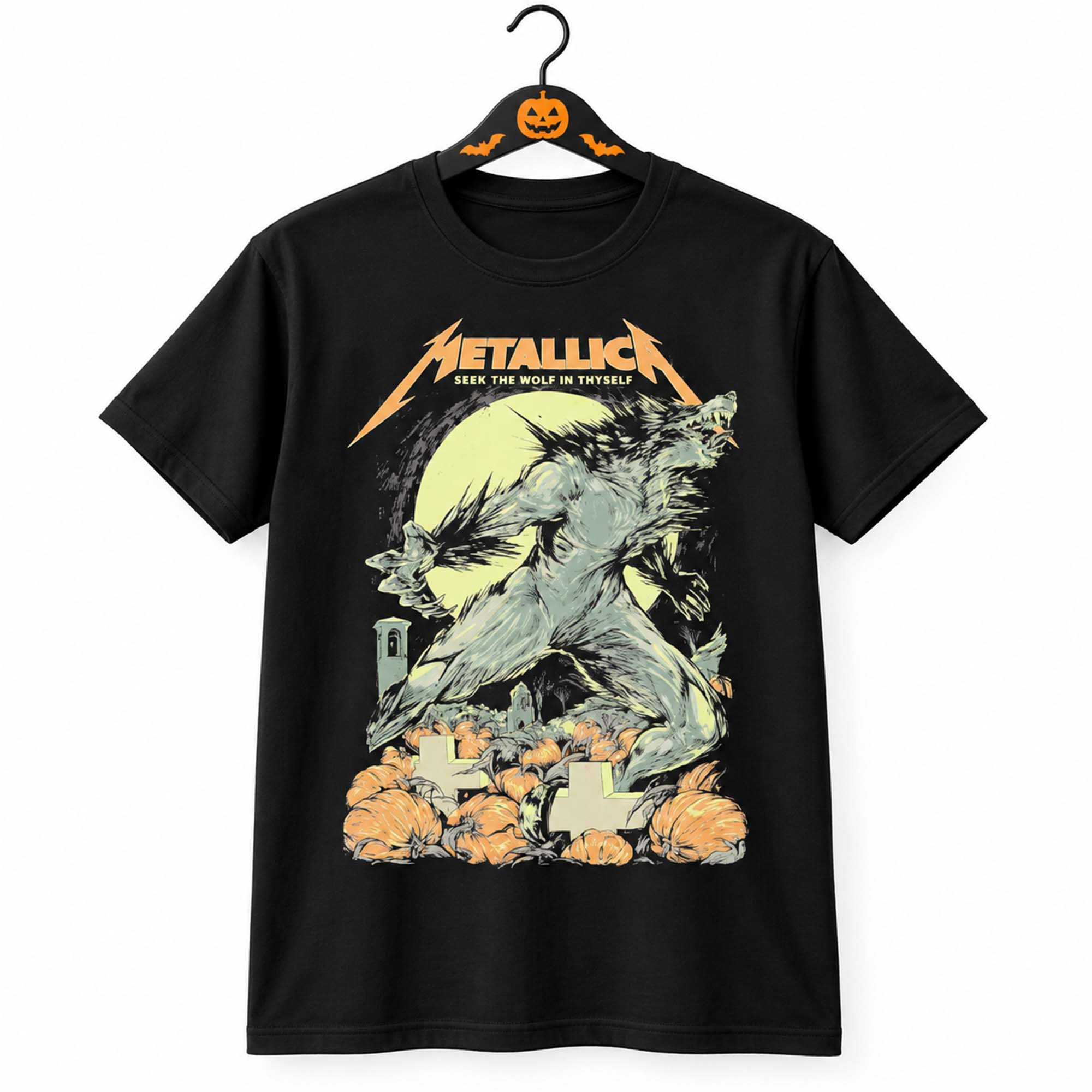 Metallica Seek The Wolf In Thyself Shirt 2026 Halloween Metallica Merch Fans Gifts