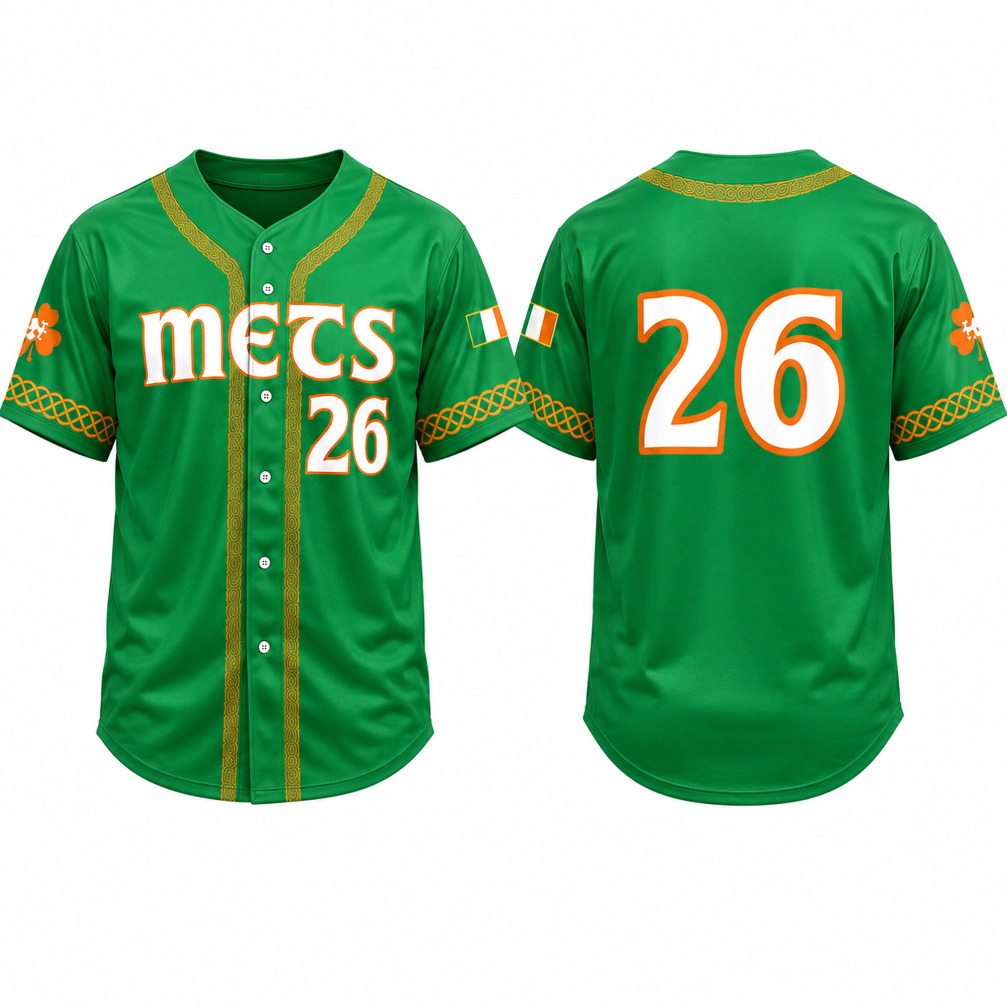 Mets 2026 Irish Heritage Jersey