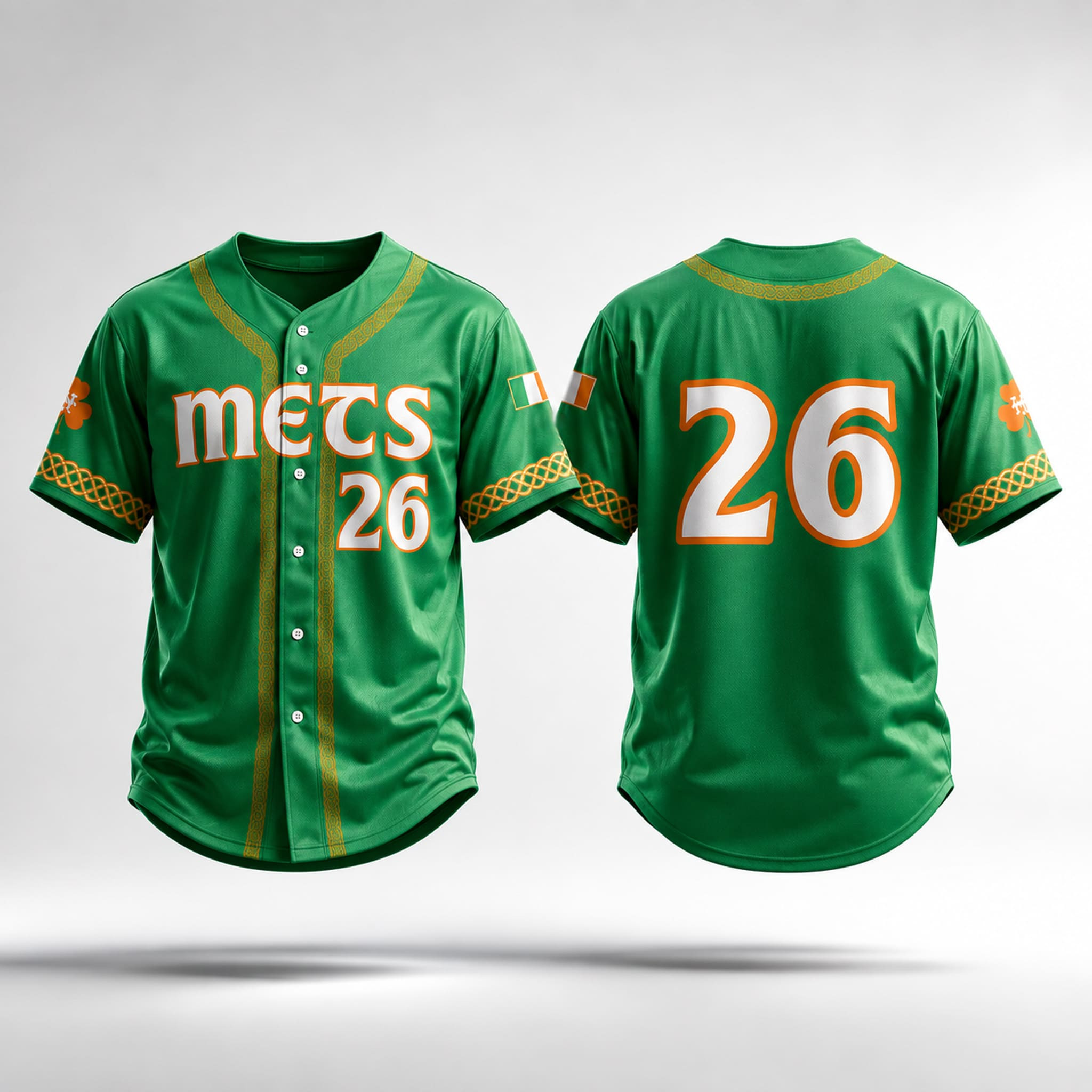Mets 2026 Irish Heritage Jersey