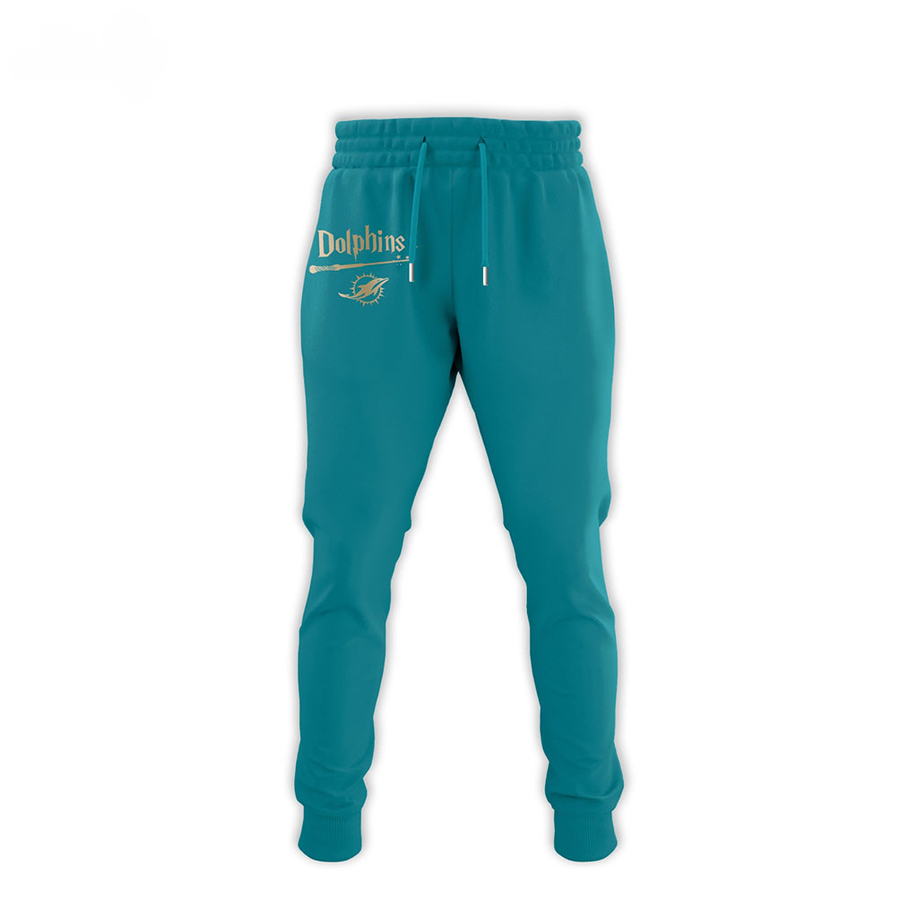 Miami Dolphins Harry Potter 25th Anniversary Sweatpants Miami Dolphins Merch Football Fan Gift
