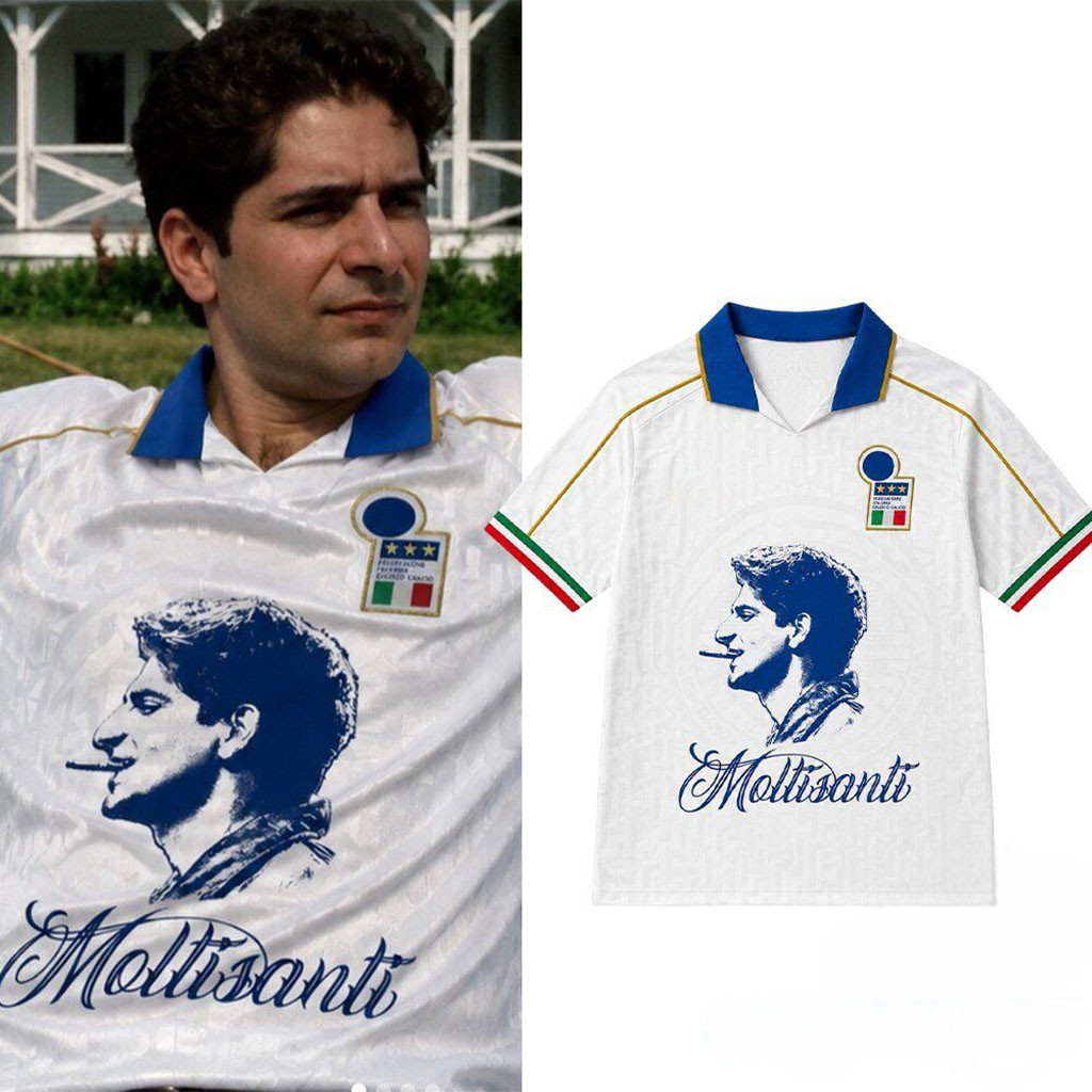 Michael Imperioli Christopher Moltisanti Italy Soccer Jersey Michael Imperioli Merch Fan Gifts
