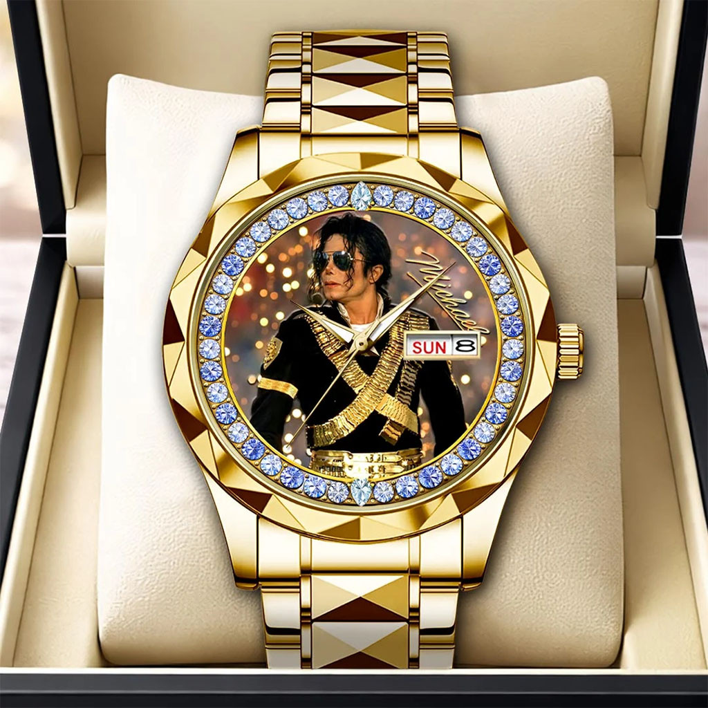 Michael Jackson Alloy Luxury Quartz Watch King Of Pop Merch Gift For Michael Jackson Fans