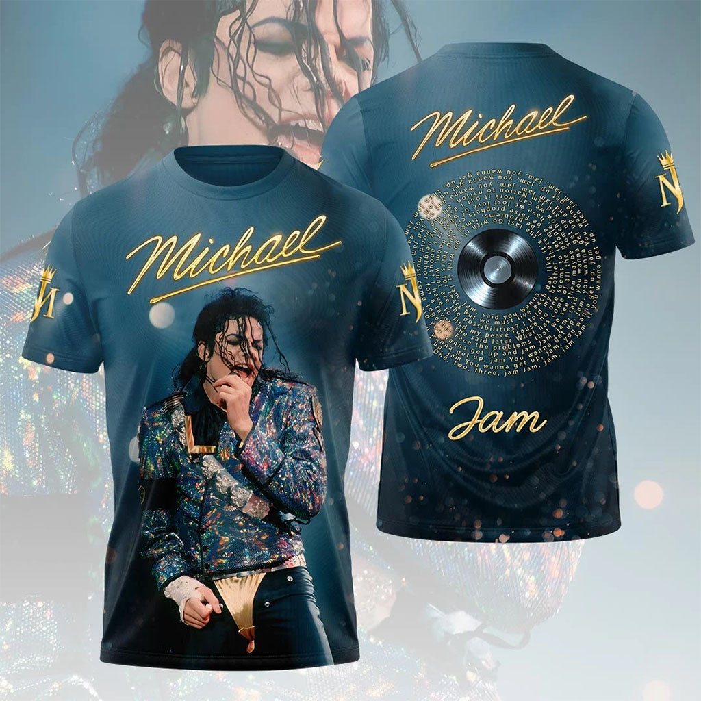 Michael Jackson Jam T-Shirt King Of Pop Michael Jackson Merch Gifts For Music Nerds
