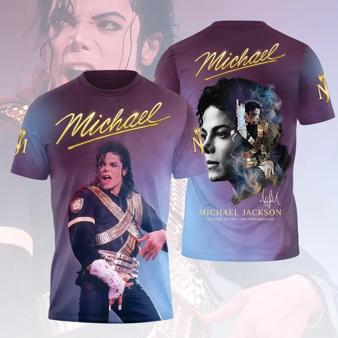 Michael Jackson The King Of Pop T-Shirt Michael Jackson Merch Gifts For Pop Fans
