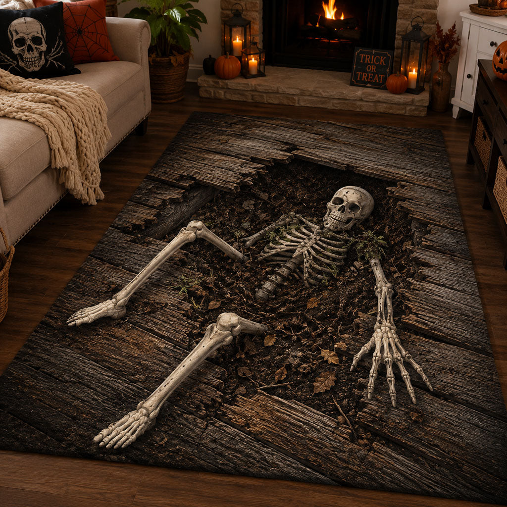 Midnight Manhole Area Rug Halloween Village Decor Halloween Birthday Presents