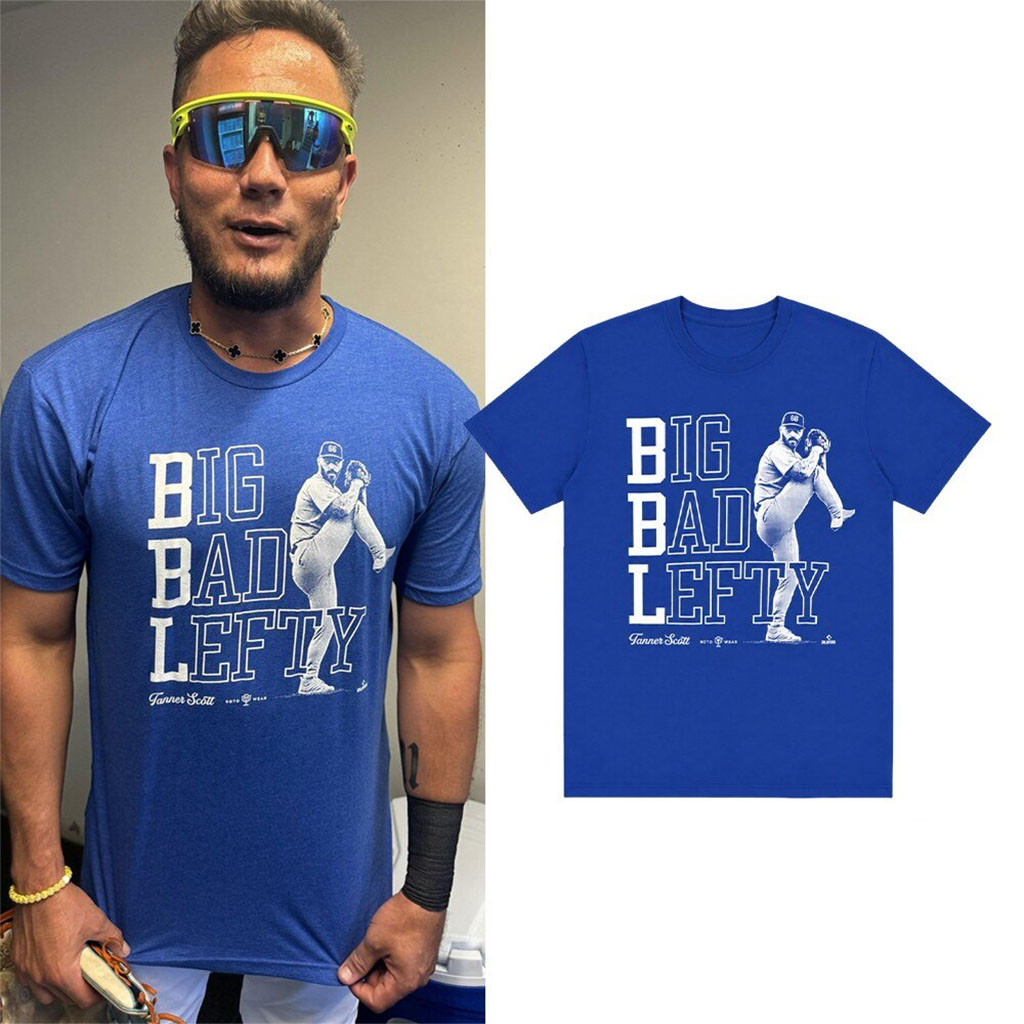 Miguel Rojas Big Bad Lefty Shirt Los Angeles Dodgers Merch Gifts For Baseball Fans Miguel Rojas Big Bad Lefty Shirt Los Angeles Dodgers Merch Gifts For Baseball Fans