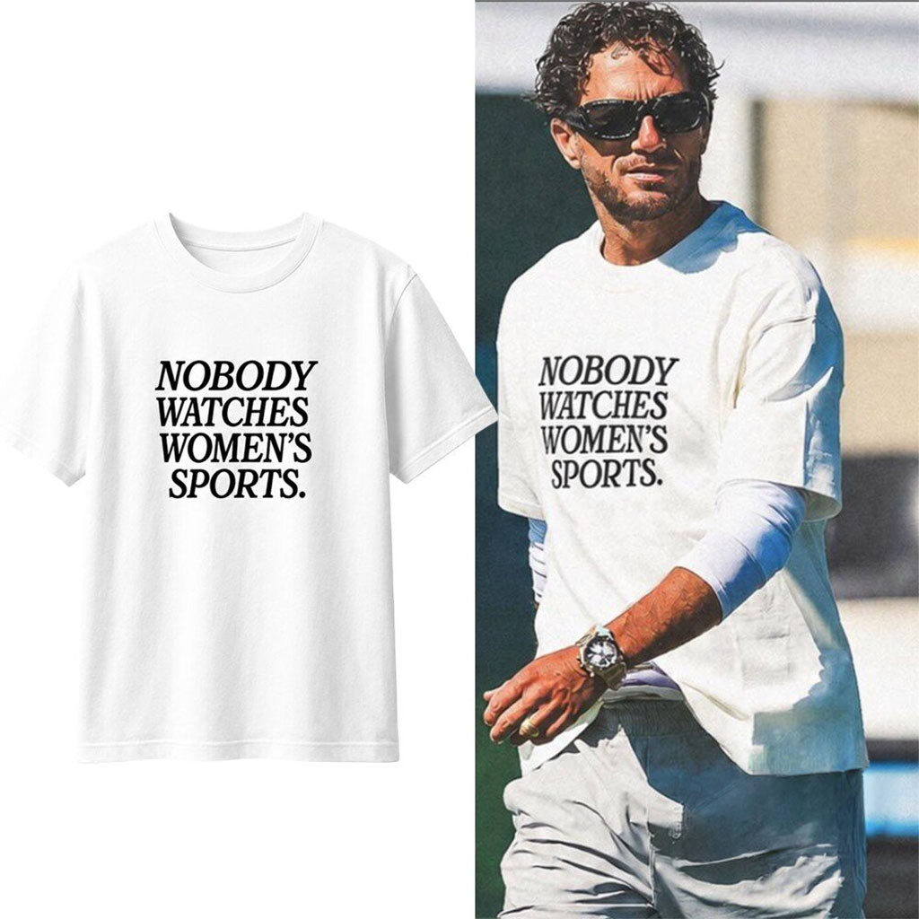 Mike Mcdaniel Nobody Watches Women's Sports Shirt 2026 Mike Mcdaniel Merch Fans Gifts