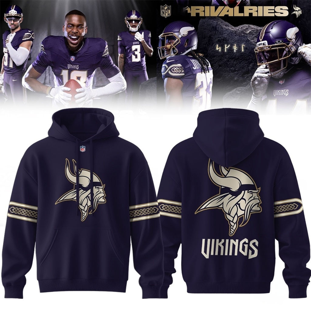 Minnesota Vikings 2026 27 Season New Uniform Hoodie Vikings Merch Gifts For Football Fan Minnesota Vikings 2026 27 Season New Uniform Hoodie Vikings Merch Gifts For Football Fan