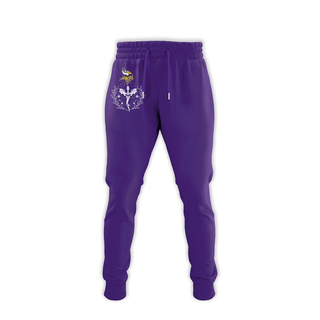 Minnesota Vikings Dragon Wing Fantasy Night 2026 Sweatpants MN Vikings Merch Football Fan Gear