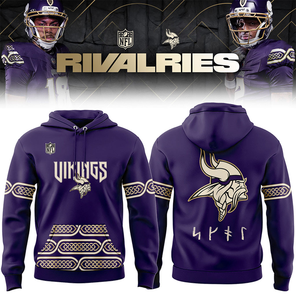 Minnesota Vikings Rivalries 2026 Hoodie MN Vikings Merch Best Gift For Football Lovers