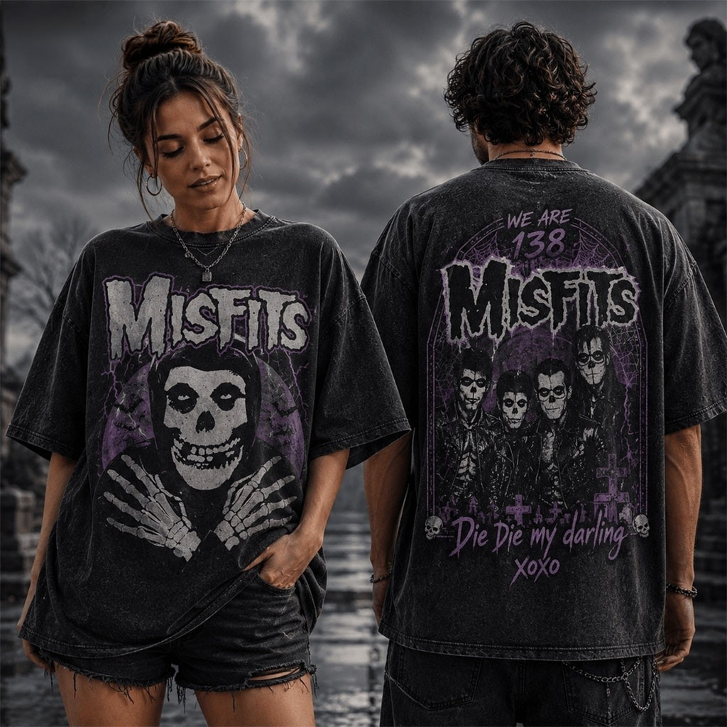 Misfits We Are 138 Die Die My Darling T-Shirt Misfits Merch Gift For Rock Band Fans