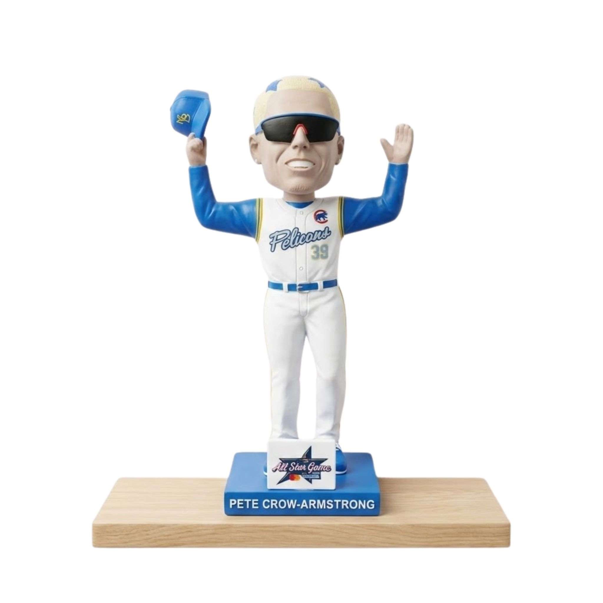 Myrtle Beach Pelicans Pete Crow Armstrong 2026 Funko Pop Pelicans Merch Display Room Decor