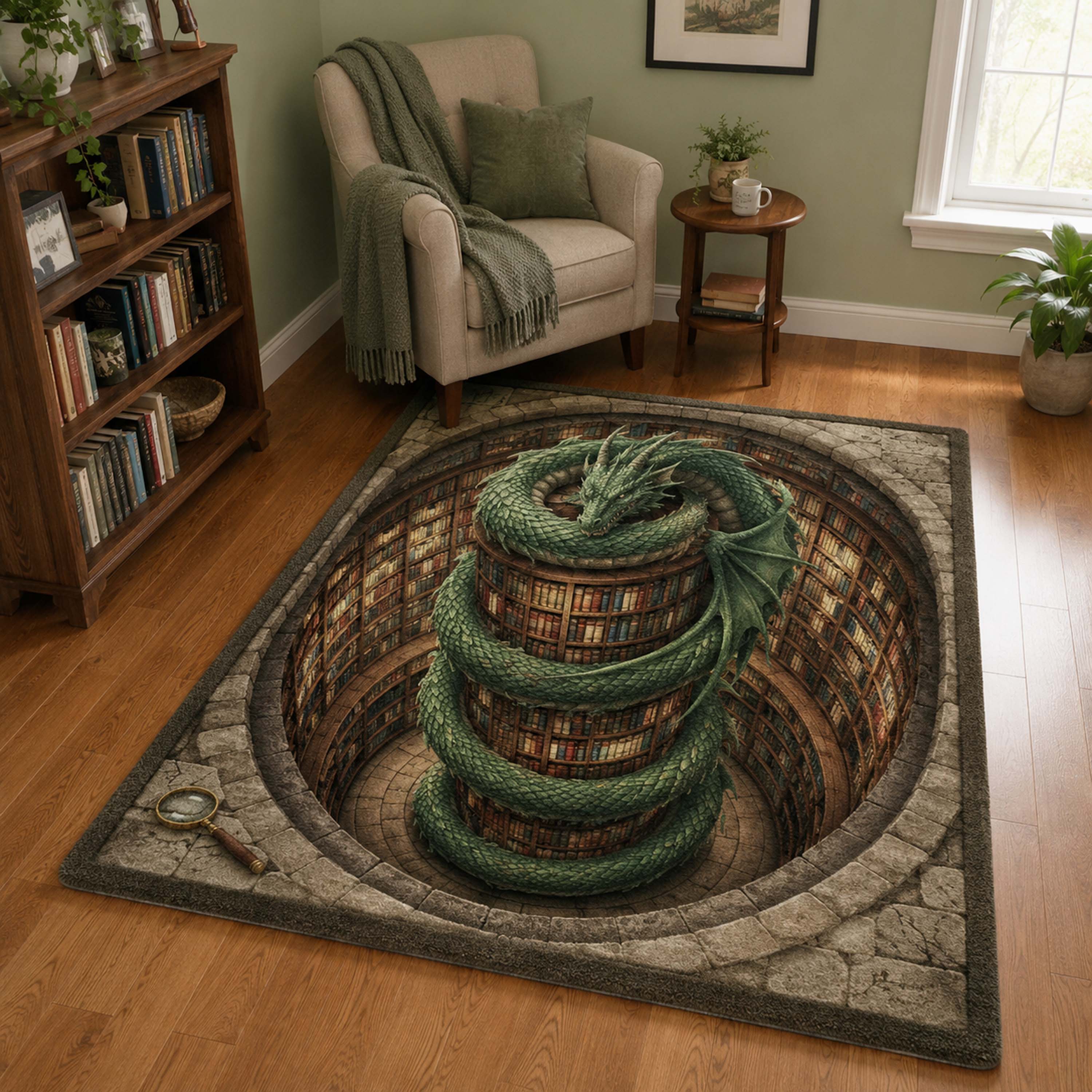 Mystic Library Area Rug Spooky Home Decor Best Halloween Gifts Mystic Library Area Rug Spooky Home Decor Best Halloween Gifts