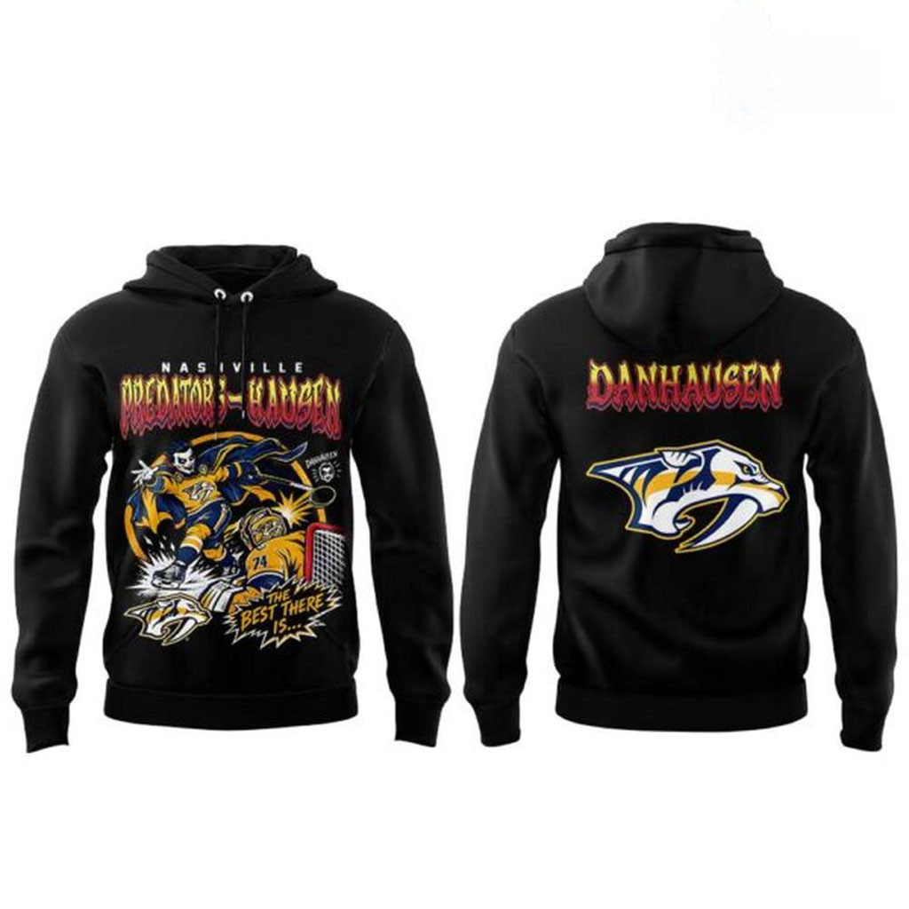 Nashville Predators x Danhausen WWE Friday Night Hoodie Predators Merch Gifts For Hockey Fan Nashville Predators x Danhausen WWE Friday Night Hoodie Predators Merch Gifts For Hockey Fan