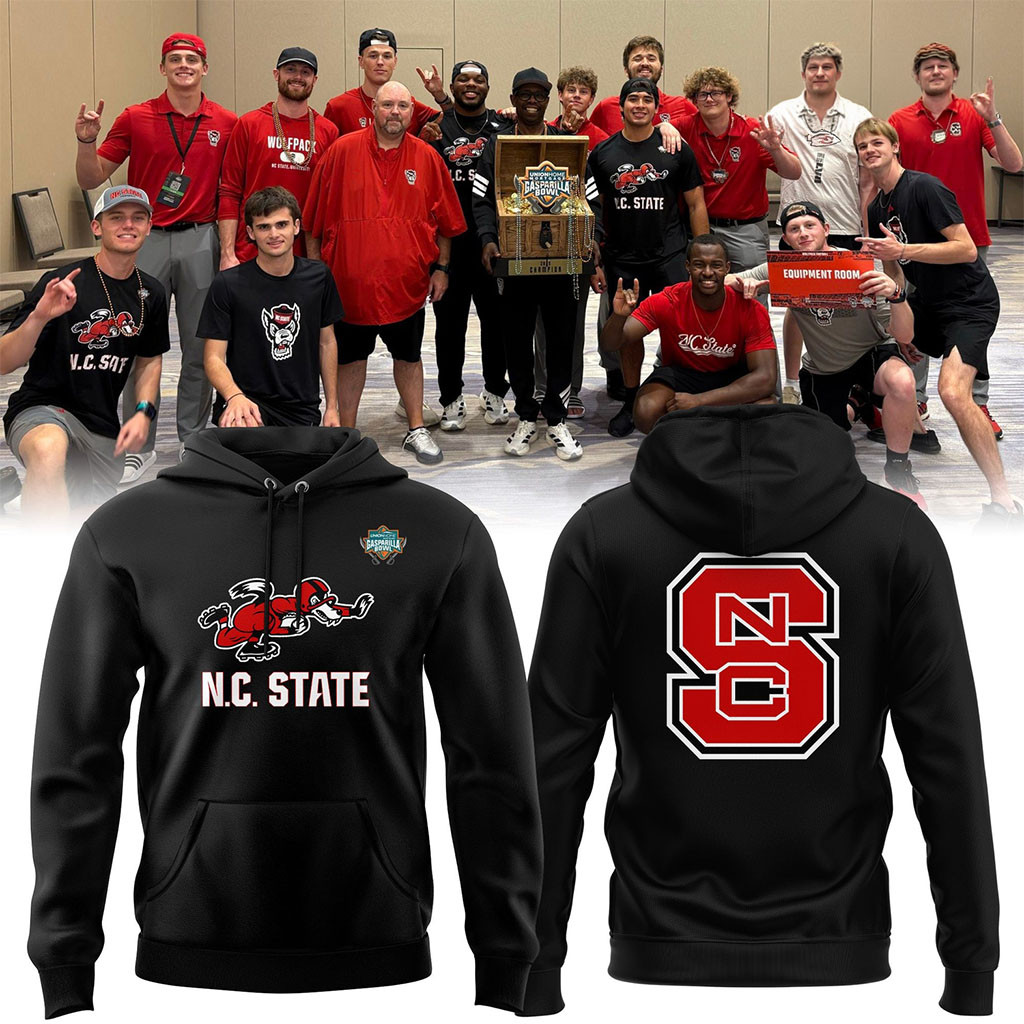 NC State Wolfpack 2026 Hoodie Game Day Clothing NC State Wolfpack Merch Fan Gifts