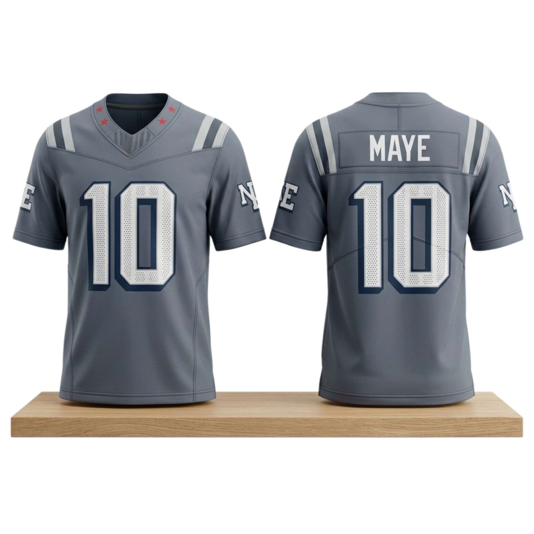 NE Patriots Rivalries Uniform 2026 Jersey Maye #10 New England Patriots Merch Gifts For Fans
