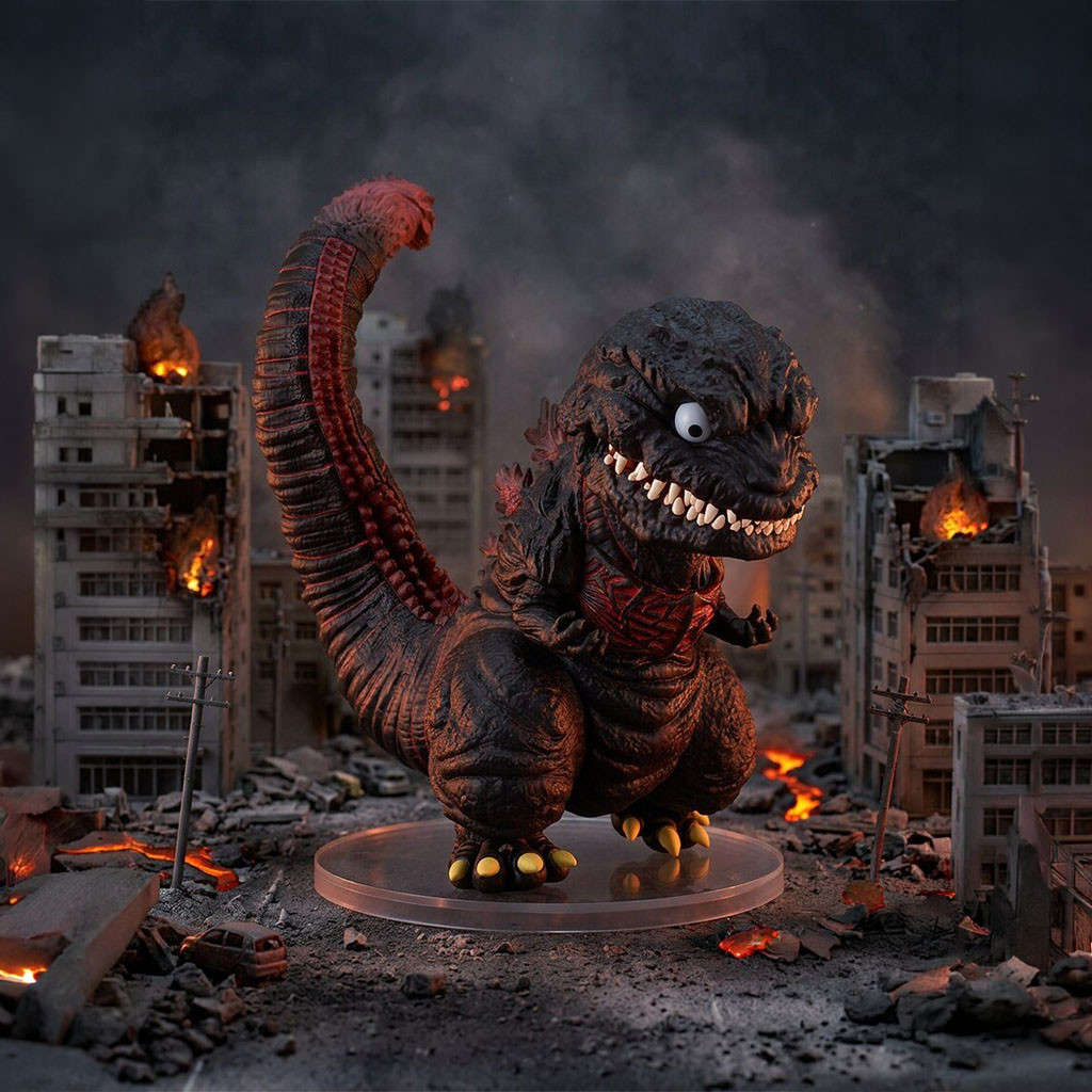 Nendoroid Godzilla 2016 Shin Godzilla Funko Pop Collectible Figure Kaiju Monster Fan Gift
