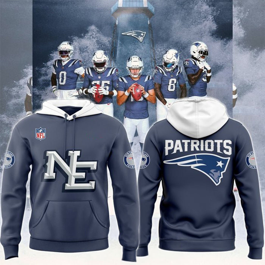 New England Patriots 2026 Rivalries Nor'Easter Hoodie NFL Rivalries Merch Gifts For Football Fan New England Patriots 2026 Rivalries Nor'Easter Hoodie NFL Rivalries Merch Gifts For Football Fan