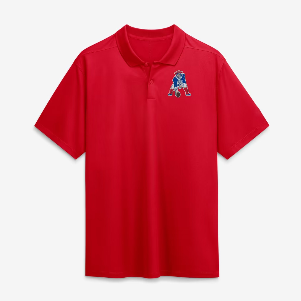 New England Patriots Merch 2026 NE Patriots Heritage Roots Victory Polo Shirt Game Day Apparel