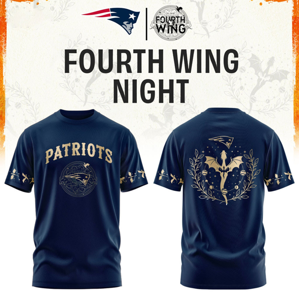 New England Patriots Merch Dragon Wing Fantasy Night 2026 T-Shirt American Football Gifts