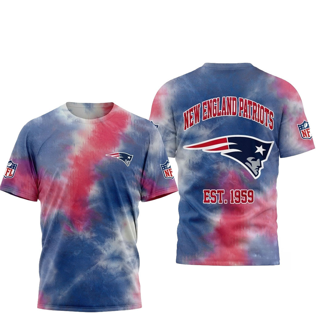 New England Patriots Sunday Legends Tie Dye Shirt Patriots Merch Presents For Football Lovers