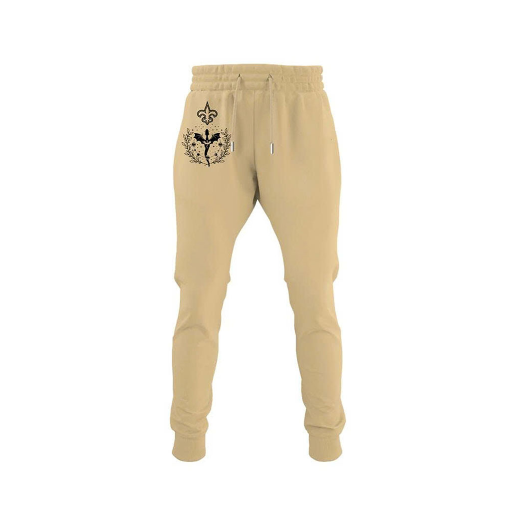 New Orleans Saints Dragon Wing Fantasy Night 2026 Sweatpants NO Saints Merch Present For Fans