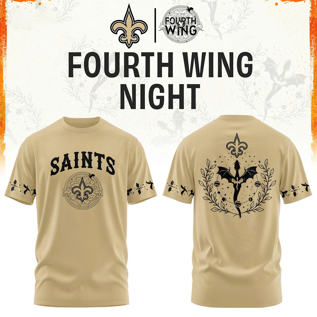 New Orleans Saints Dragon Wing Fantasy Night 2026 T-Shirt NO Saints Merch Football Fan Gifts
