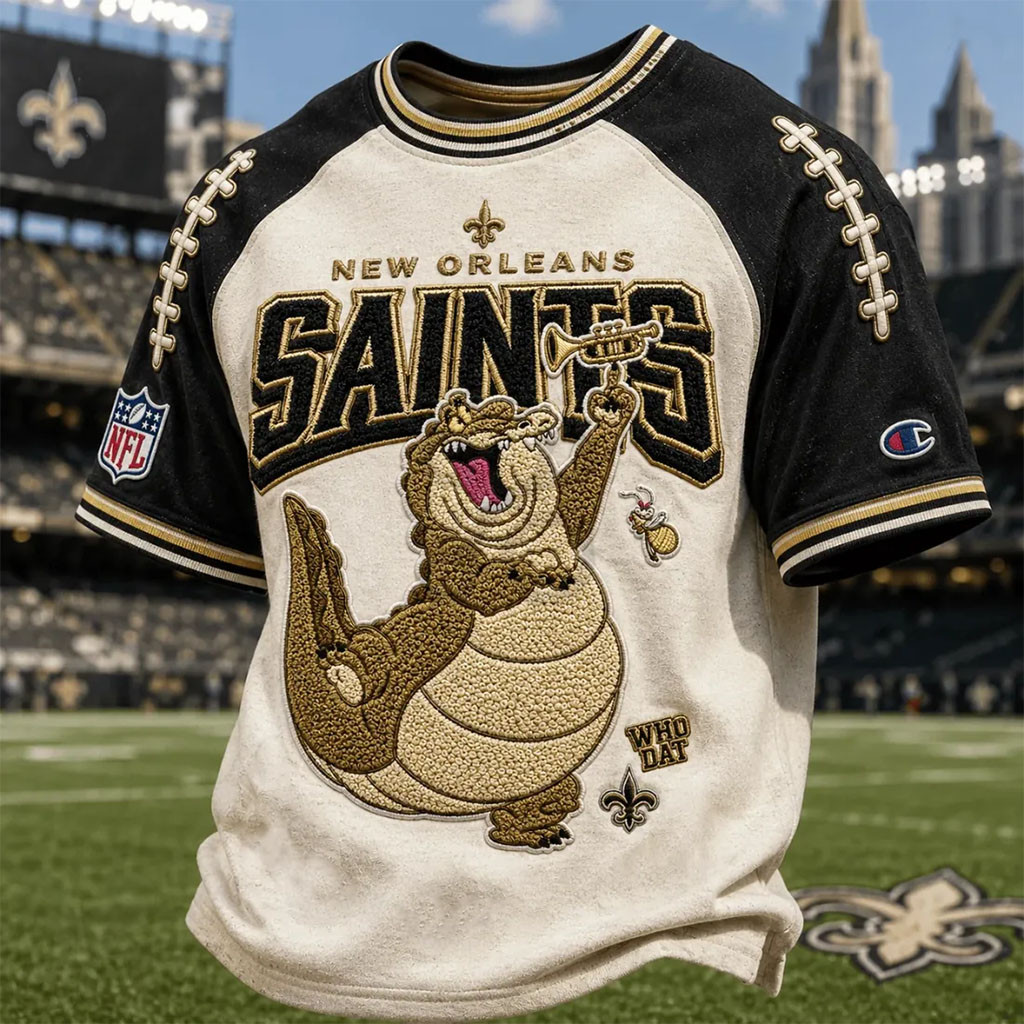 New Orleans Saints Mascot Shirt Saints Merch Presents For Football Fans