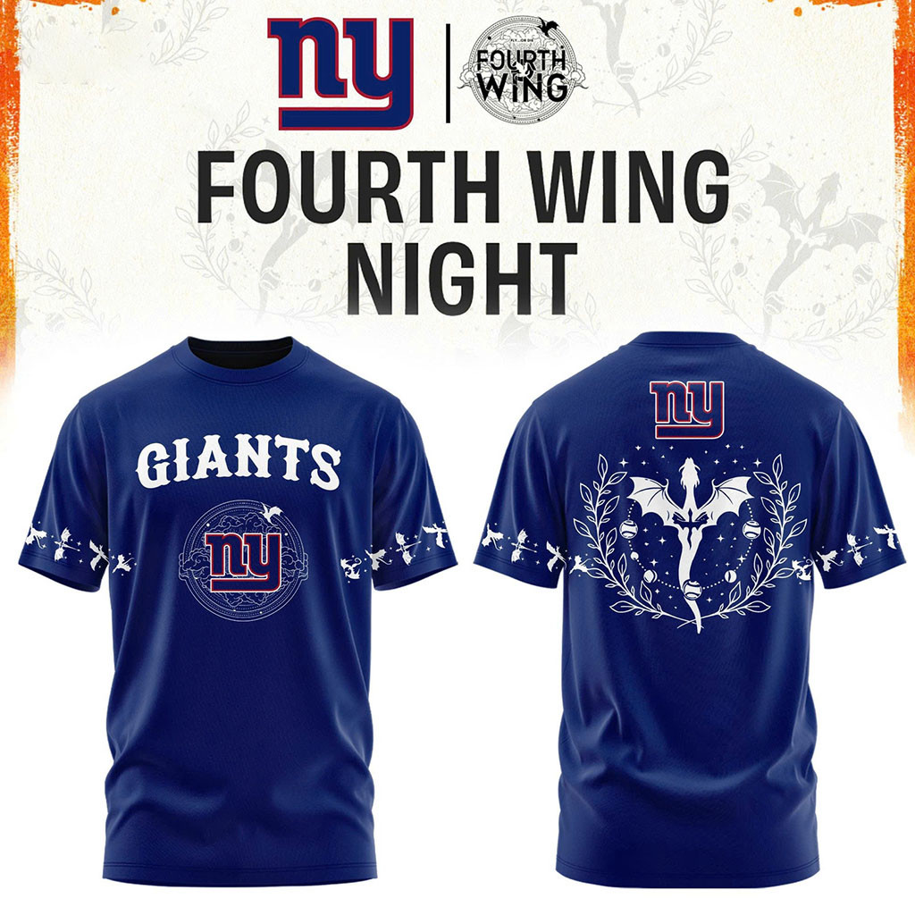 New York Giants Dragon Wing Fantasy Night 2026 T-Shirt NY Giants Merch Gift For Football Lovers New York Giants Dragon Wing Fantasy Night 2026 T-Shirt NY Giants Merch Gift For Football Lovers