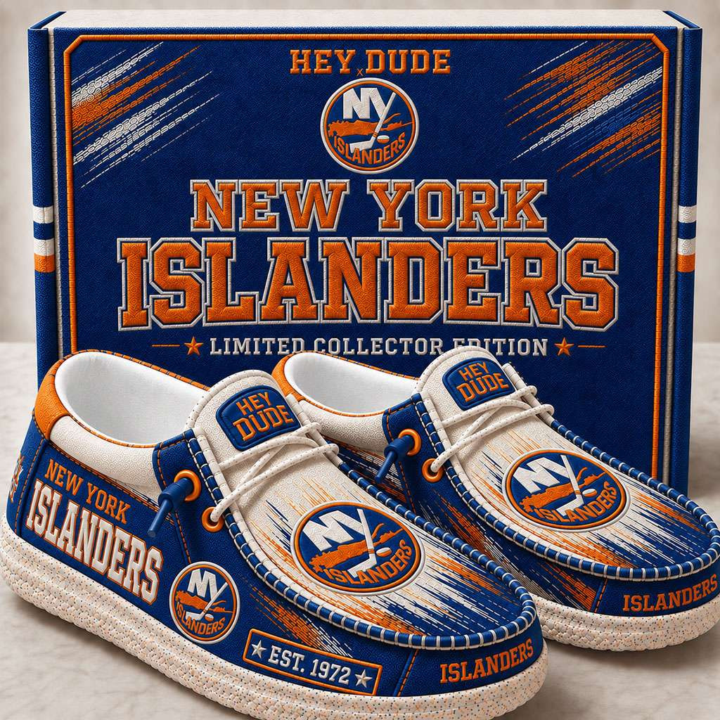 New York Islanders Merch Est 1972 Islanders Slip-On Loafers Best Gifts For Hockey Fans New York Islanders Merch Est 1972 Islanders Slip-On Loafers Best Gifts For Hockey Fans