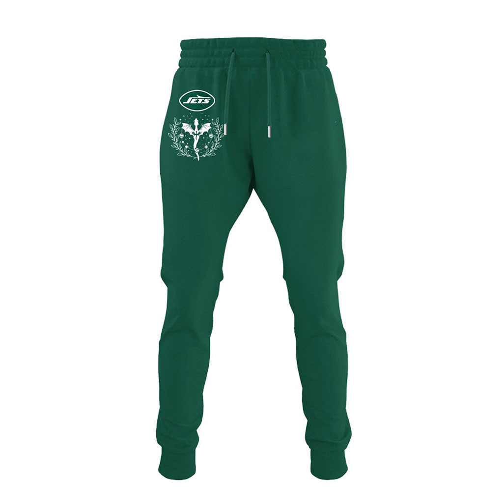 New York Jets Dragon Wing Fantasy Night 2026 Sweatpants NY Jets Merch Gift For Football Lovers