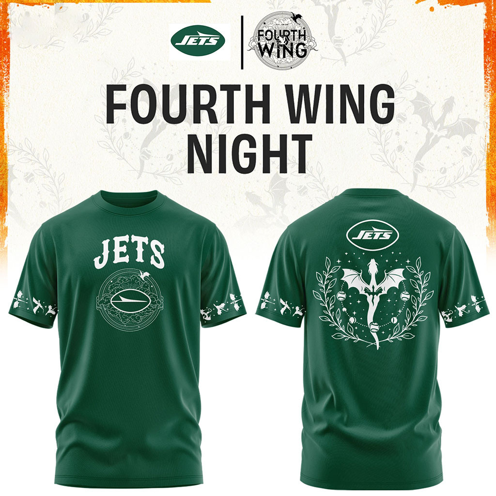 New York Jets Dragon Wing Fantasy Night 2026 T-Shirt NY Jets Merch Football Themed Gifts