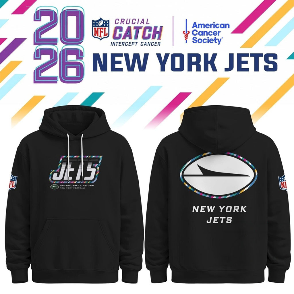 New York Jets NFL Crucial Catch 2026 Black Hoodie NY Jets Merch Best Gift For Football Lovers New York Jets NFL Crucial Catch 2026 Black Hoodie NY Jets Merch Best Gift For Football Lovers