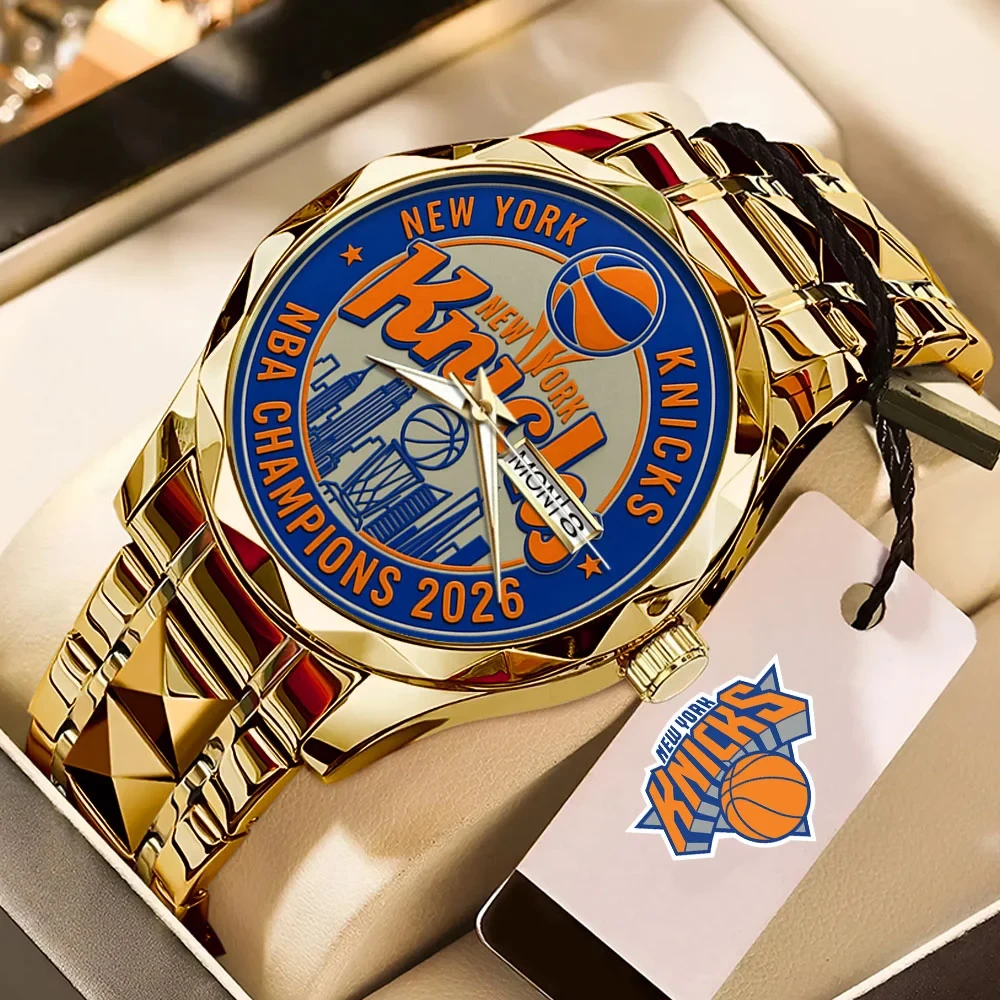 New York Knicks Merch 2026 Finals Champions Watch Basketball Enthusiast Gifts